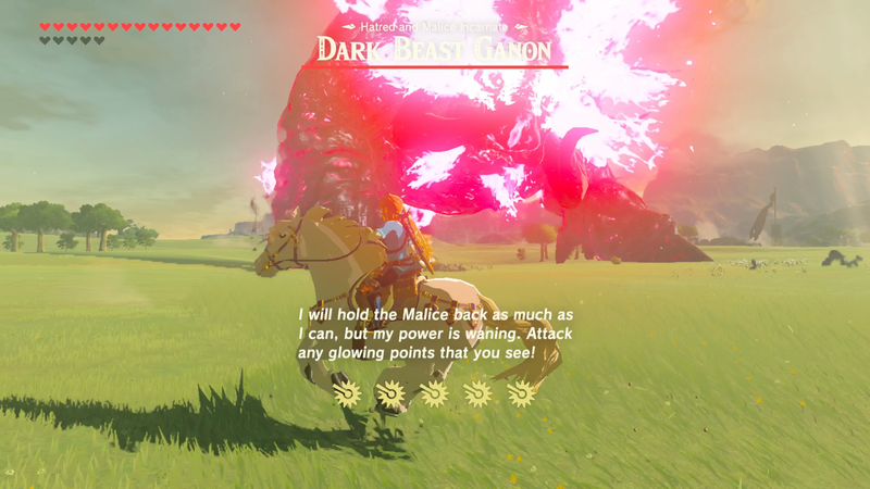 Illustration for article titled What We Liked (And Didn’t Like) About Breath Of The Wild’s Final Boss